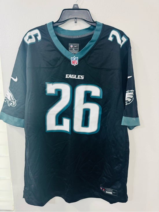 Nike Other - Nike Philadelphia Eagles Black Teal #26 Jersey